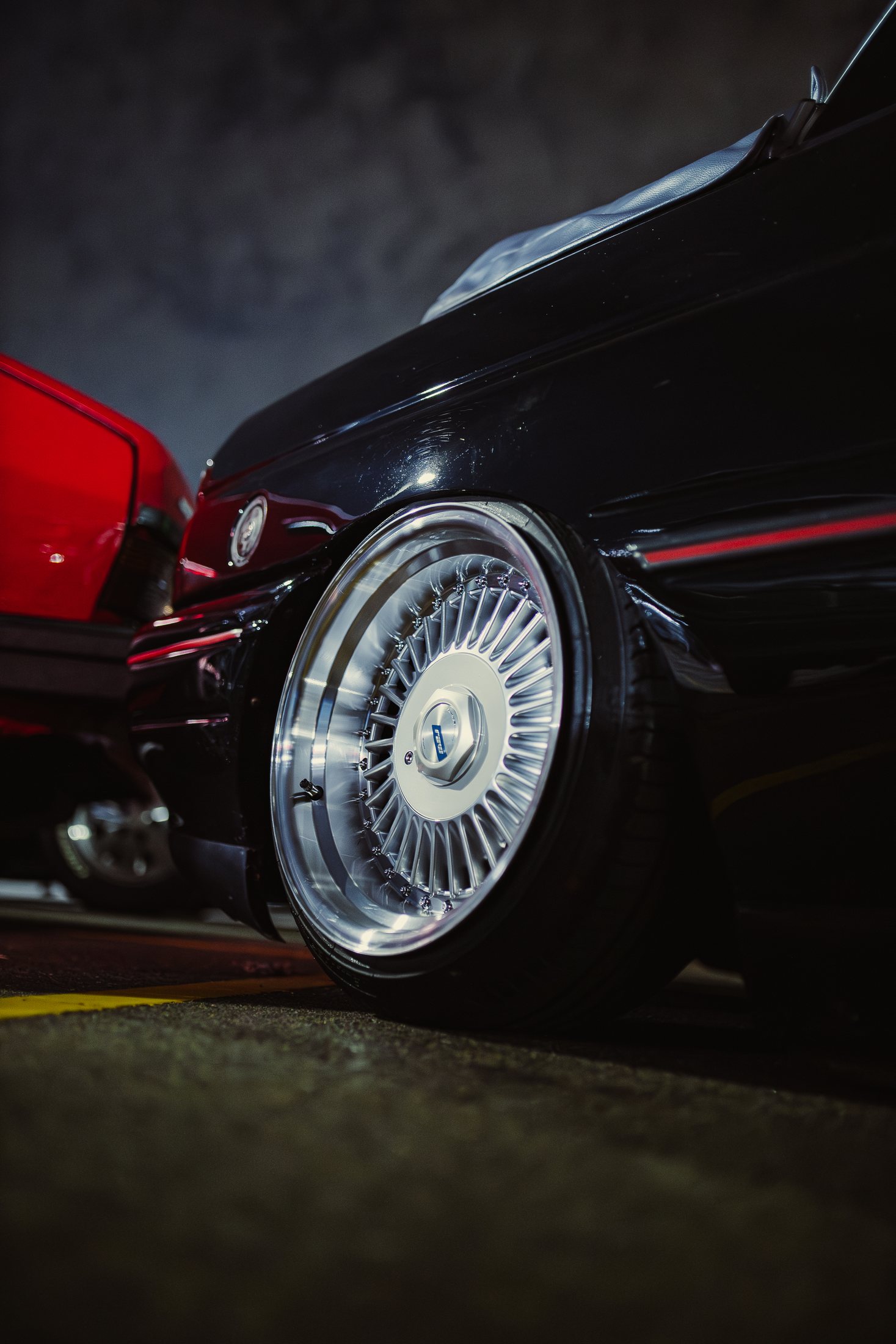 Carro em exposição no Sunset Meeting
